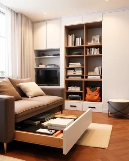 Gdzie ukryć wszystko, co nie powinno być na widoku? Designerskie schowki